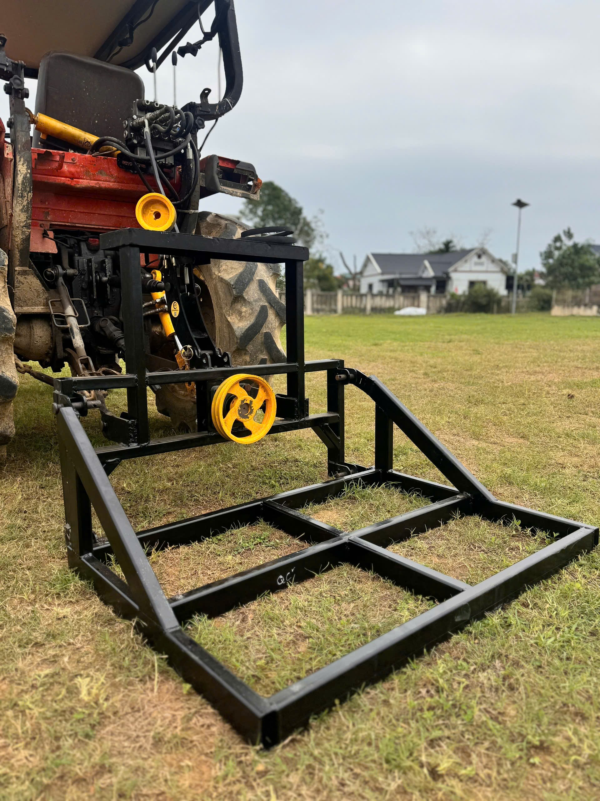 Sàn đa năng - Giàn phun KTM